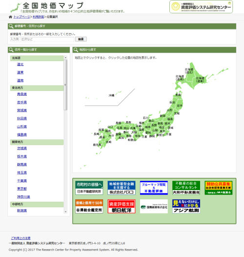 位置選択