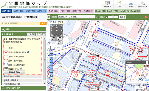 地図画面